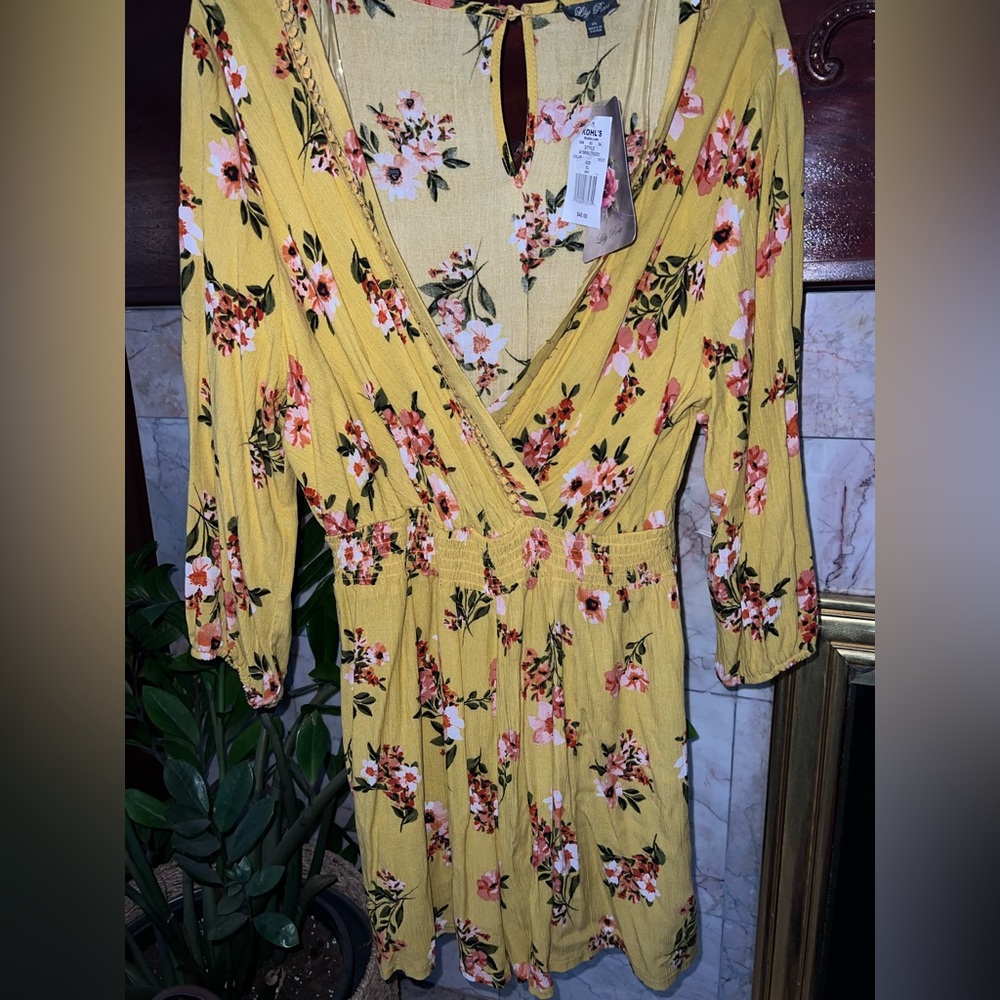 Lily Rose long sleeved shorts romper